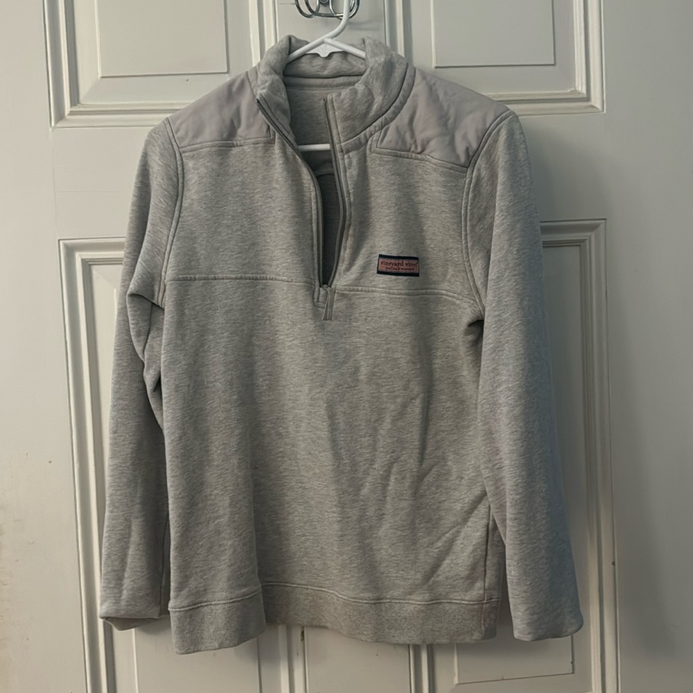 Boys Vineyard Vines quarter zip Shep Shirt